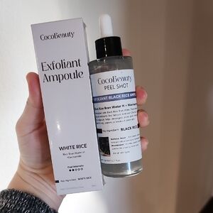 Exfoliant Ampoule - Black and White